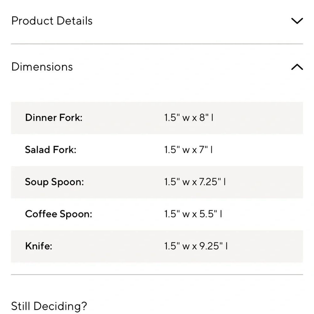 Elegant Stainless Steel Cutlery Set - Picture 3 of 7